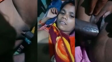 Bihari Bhabhi getting her black pussy fucked by a black cock