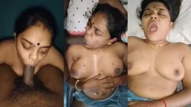Mallu Bhabhi’s mouth and pussy fucked