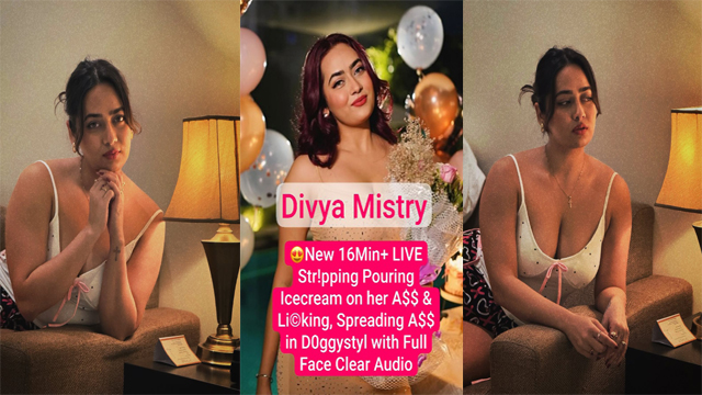 Divya Mistry Stripping Boobs Pressing 16Min Video