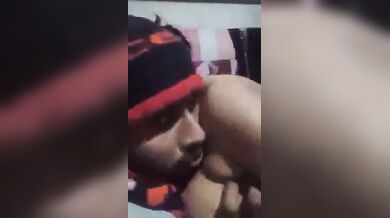 Village Aunty’s Boobs Are Sucked Lover