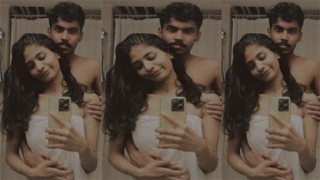 Young Mallu Couple Enjoying