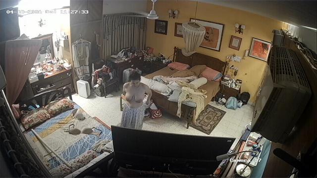 Bhabhi Undressing In Room CCTV Hidden Cam
