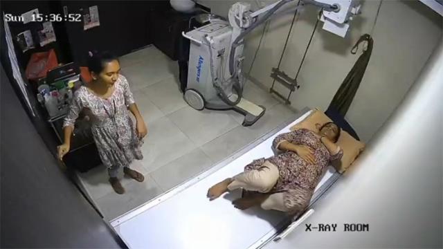 Nurse On Her Sexy Ass Leaked CCTV Cam Video