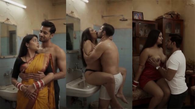 Indian Cheating wife husband friend fucking at home video mms