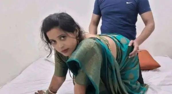 Blue Saree Desi Randi Cuckold Wife Hotel Cheating