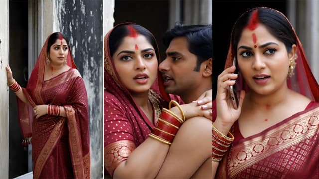 Bhabhi Outdoor Devar Fuck In a Ruined House