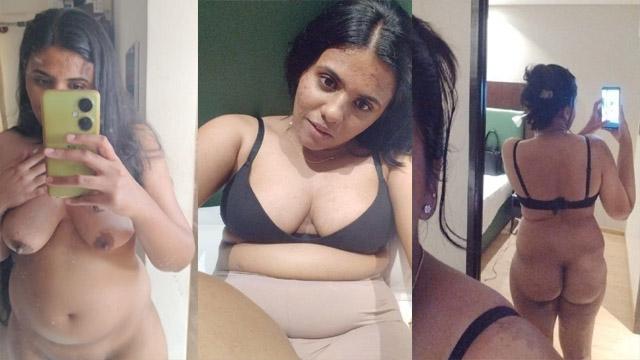 Sexy Dusky Babe Braless Boobs Pussy Nude Show