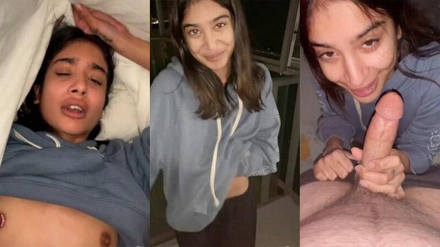 Desi Slim NRI Babe Moaning Hard Long Cock