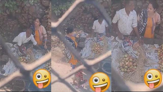 Horny Aunty Outdoor Handjob In Public Area Free