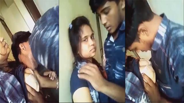 Horny College Couple Leaked Mms Sex Free