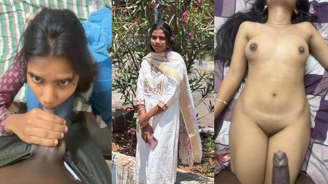 Horny Mallu Slim GF First Blowjob Intense Fucking MMS
