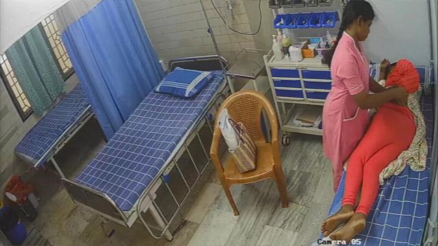 Tamil Aunty Clinic Ass Injection CCTV Viral Video