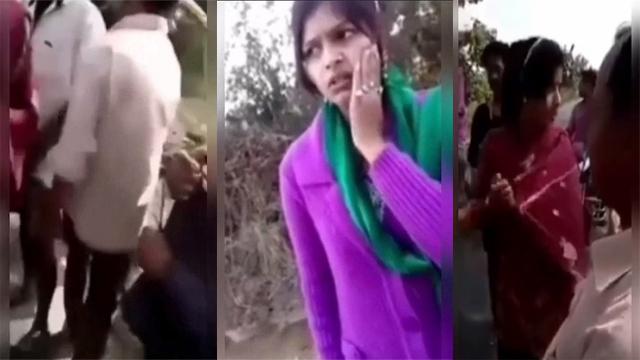 Mallu Couple Caught on Camera jungle me Pakda gaya