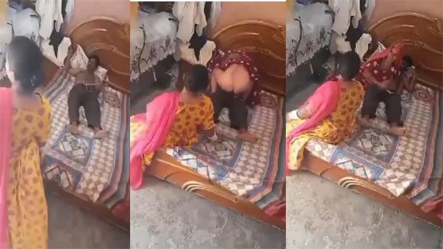Wife Shared His Husband With Neighbour Woman For Money Clip