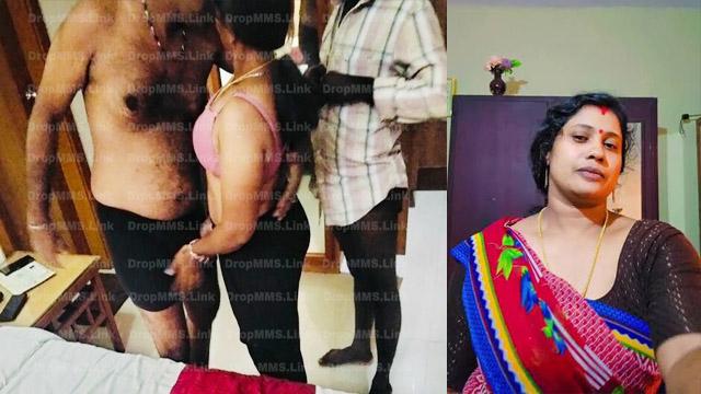 Horny Theni Cuckold Wife Shared Threesome Deep Penetration
