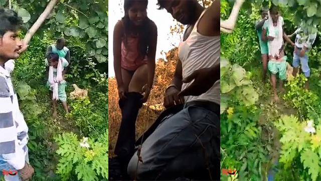 Village Bitch Girl Group Sex In Jungle Viral XXx