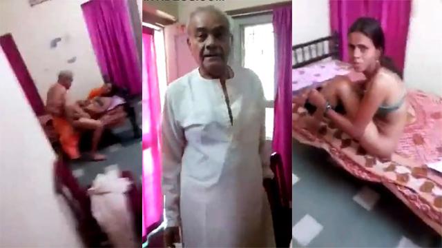 Old Pundit Fucking Indian Young Bahu Mms Video