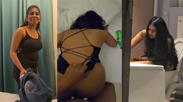 Indian Horny Girl Smoking Giving Blowjob And Hard Fucking Video
